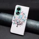 Oppo A78 4G Hoesje Portemonnee Book Case Boom Print afbeelding 8