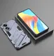 Oppo A58 Hoesje Shockproof Kickstand Back Cover Donker Blauw afbeelding 7