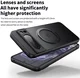 Google Pixel 8a Hoesje met MagSafe Back Cover met Ring Kickstand Clear afbeelding 8