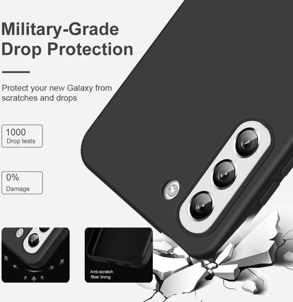 Samsung Galaxy S24 Plus Hoesje TPU met MagSafe Back Cover Zwart afbeelding 3