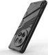 OnePlus 12 Hoesje Shockproof Kickstand Back Cover Zwart afbeelding 6
