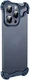 Apple iPhone 15 Pro Hoesje Edge Cover met Camera Bescherming Blauw afbeelding 1