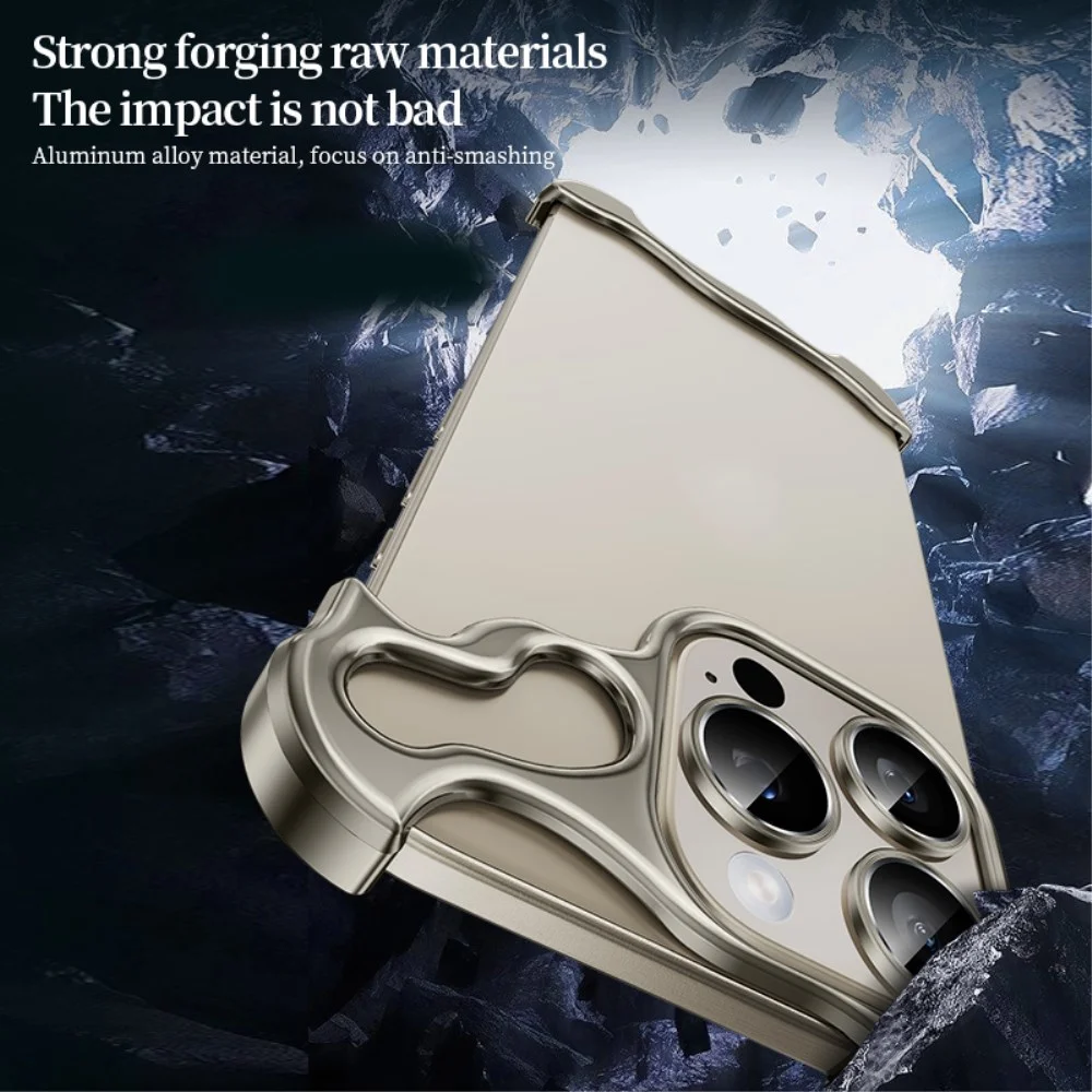 Apple iPhone 15 Pro Max Hoesje Edge Cover met Camera Bescherming Zwart afbeelding 6