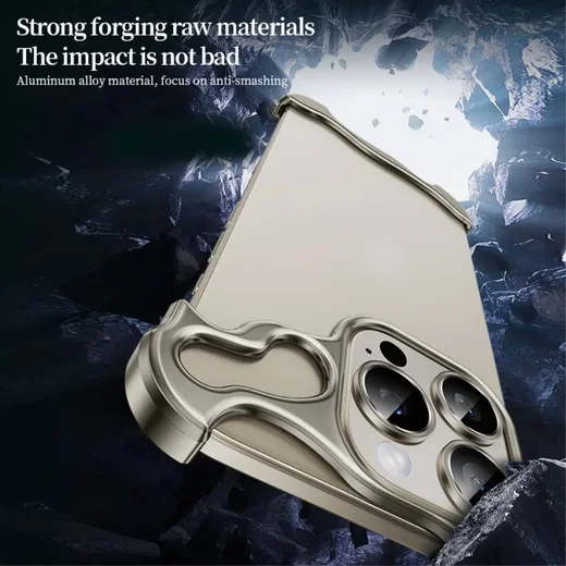 Apple iPhone 15 Pro Max Hoesje Edge Cover met Camera Bescherming Zwart afbeelding 6