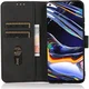 KHAZNEH Samsung Galaxy Xcover 7 Hoesje Retro Wallet Book Case Zwart afbeelding 1