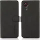 KHAZNEH Samsung Galaxy Xcover 7 Hoesje Retro Wallet Book Case Zwart afbeelding 2