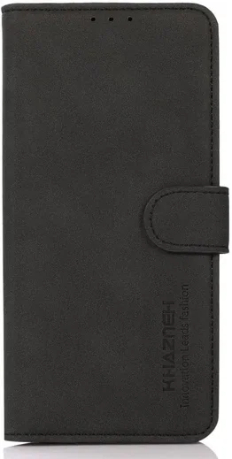 KHAZNEH Samsung Galaxy Xcover 7 Hoesje Retro Wallet Book Case Zwart afbeelding 6