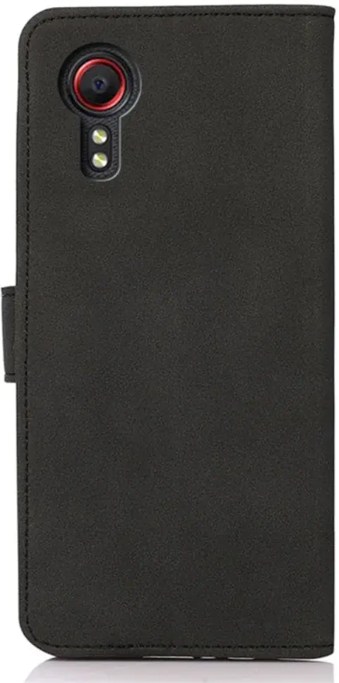 KHAZNEH Samsung Galaxy Xcover 7 Hoesje Retro Wallet Book Case Zwart afbeelding 7