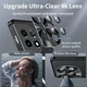 OnePlus 12 Hoesje met MagSafe Back Cover Transparant/Zwart afbeelding 4