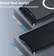 OnePlus 12 Hoesje met MagSafe Back Cover Transparant/Zwart afbeelding 9