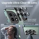 OnePlus 12 Hoesje met MagSafe Back Cover Transparant/Groen afbeelding 5