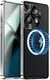 OnePlus 12 Hoesje met MagSafe Back Cover Transparant/Zilver afbeelding 10