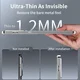 OnePlus 12 Hoesje met MagSafe Back Cover Transparant/Zilver afbeelding 7