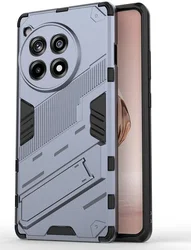 OnePlus 12R Hoesje Shockproof Kickstand Back Cover Blauw afbeelding