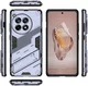OnePlus 12R Hoesje Shockproof Kickstand Back Cover Blauw afbeelding 7