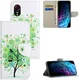 Samsung Galaxy Xcover 7 Hoesje Portemonnee Book Case Boom Print afbeelding 6