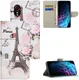 Samsung Galaxy Xcover 7 Hoesje Portemonnee Book Case Eiffeltoren Print afbeelding 6