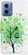 Motorola Moto G34 Hoesje Portemonnee Book Case Boom Print afbeelding 5