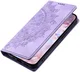 Motorola Moto G34 Hoesje Mandala Book Case met Pasjeshouder Paars afbeelding 7