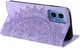 Motorola Moto G34 Hoesje Mandala Book Case met Pasjeshouder Paars afbeelding 8