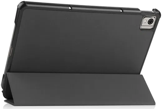 Nokia T21 Hoes Tri-Fold Book Case met Standaard Zwart afbeelding 11