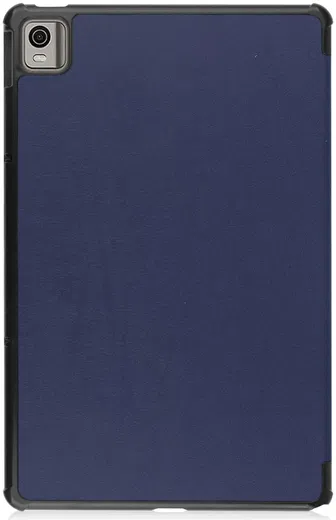 Nokia T21 Hoes Tri-Fold Book Case met Standaard Blauw afbeelding 10