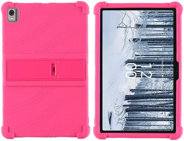 Nokia T21 Hoes Siliconen Back Cover Roze