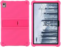 Nokia T21 Hoes Siliconen Back Cover Roze afbeelding