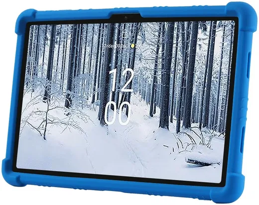 Nokia T21 Hoes Siliconen Back Cover Roze afbeelding 3