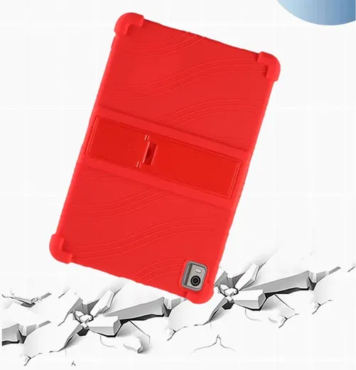 Nokia T21 Hoes Siliconen Back Cover Roze afbeelding 6