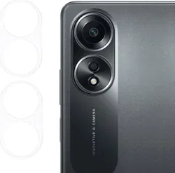 Oppo A58 4G Camera Lens Protector Tempered Glass (2-Pack) afbeelding