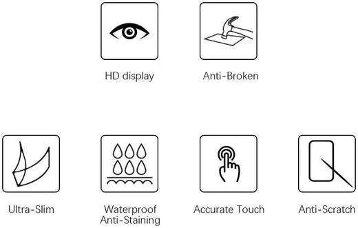Oppo A98 / A58 4G Screen Protector 9H Arc Edge Tempered Glass afbeelding 6