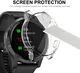 Garmin Venu 2S / Vivoactive 4S Hoesje - Full Protect Flexibel TPU - Transparant afbeelding 3