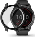Garmin Venu 2S / Vivoactive 4S Hoesje - Full Protect Flexibel TPU - Zwart