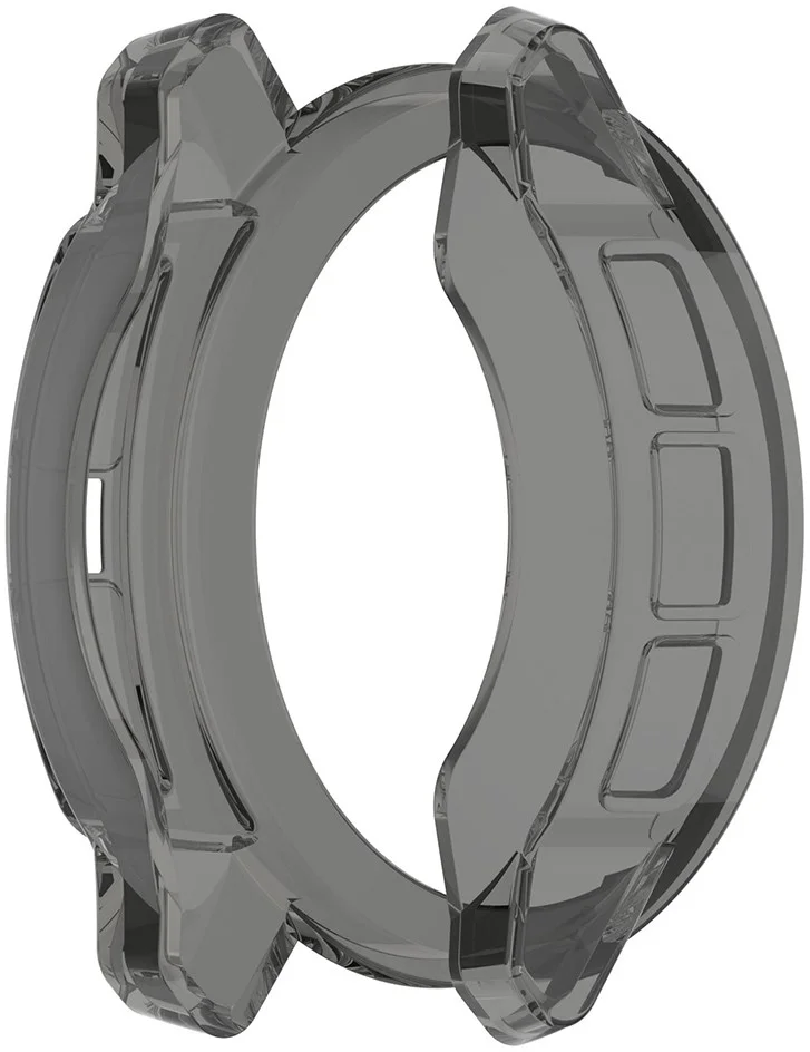 Garmin Instinct 2 Hoesje - Hard Plastic Bumper - Transparant  Zwart afbeelding 4
