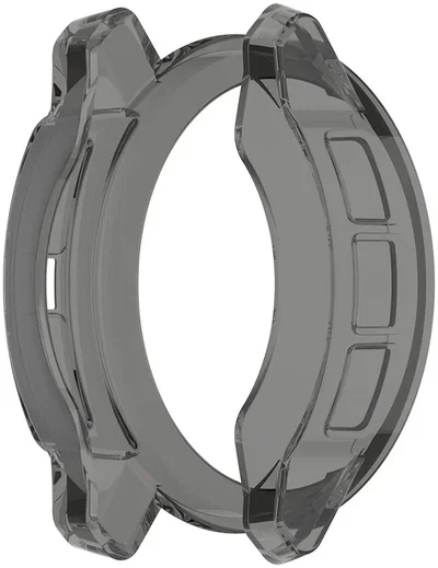 Garmin Instinct 2 Hoesje - Hard Plastic Bumper - Transparant  Zwart afbeelding 4