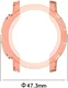 Garmin Instinct 2 Hoesje - Hard Plastic Bumper - Transparant  Zwart afbeelding 5