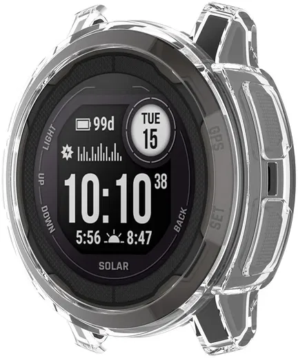 Garmin Instinct 2 Hoesje - TPU - Transparant afbeelding 3