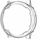 Garmin Instinct 2 Hoesje - Hard Plastic Bumper - Transparant afbeelding 2