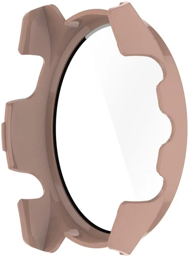 Garmin Forerunner 265 Hoesje - Bumper Tempered Glass - Roze afbeelding 3
