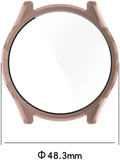 Garmin Forerunner 265 Hoesje - Bumper Tempered Glass - Roze afbeelding 8
