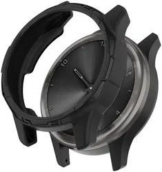 Garmin Vivomove Trend Hoesje TPU Bumper Case Zwart afbeelding