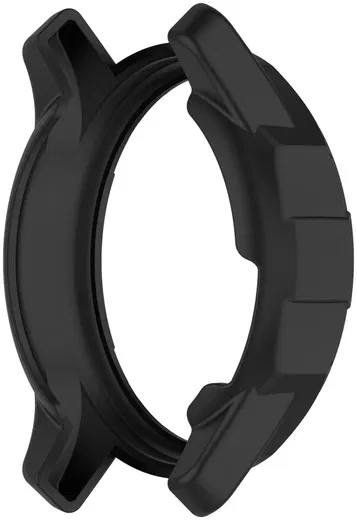 Garmin Vivomove Trend Hoesje TPU Bumper Case Zwart afbeelding 4