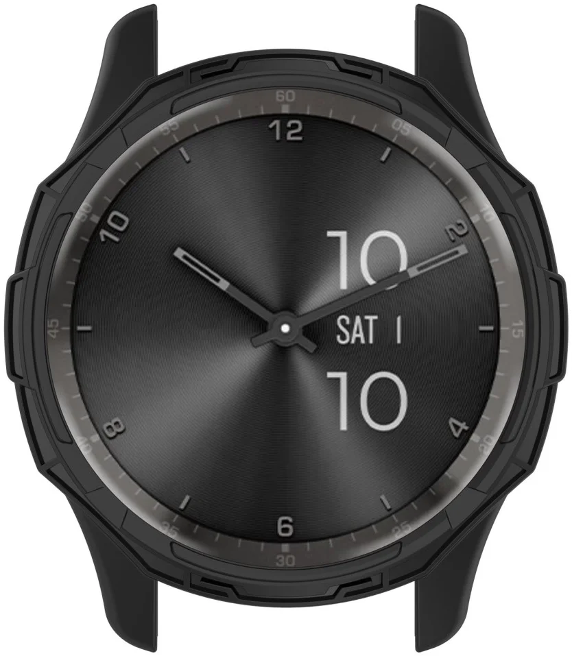 Garmin Vivomove Trend Hoesje TPU Bumper Case Zwart afbeelding 6