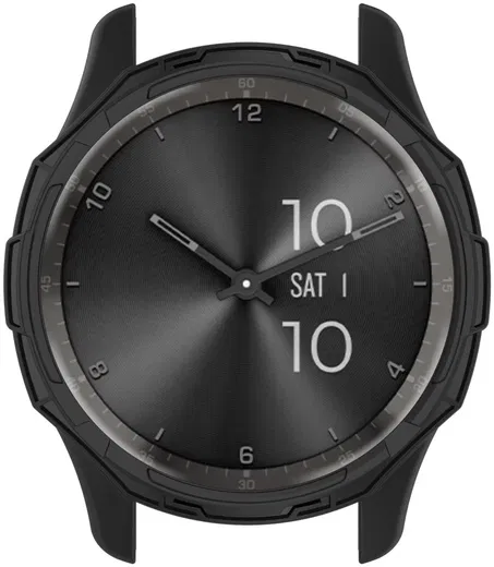 Garmin Vivomove Trend Hoesje TPU Bumper Case Zwart afbeelding 6