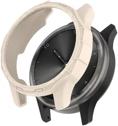 Garmin Vivomove Trend Hoesje TPU Bumper Case Beige afbeelding