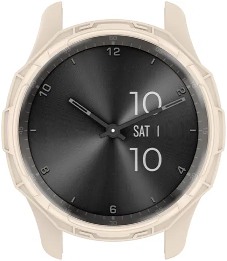 Garmin Vivomove Trend Hoesje TPU Bumper Case Beige afbeelding 6