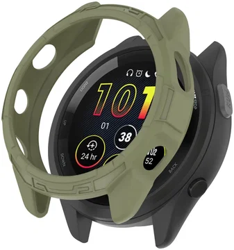 Garmin Forerunner 265 Hoesje - TPU Bumper Case - Groen