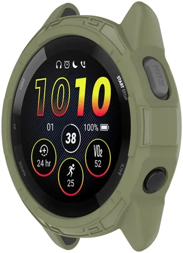 Garmin Forerunner 265 Hoesje - TPU Bumper Case - Groen afbeelding 4