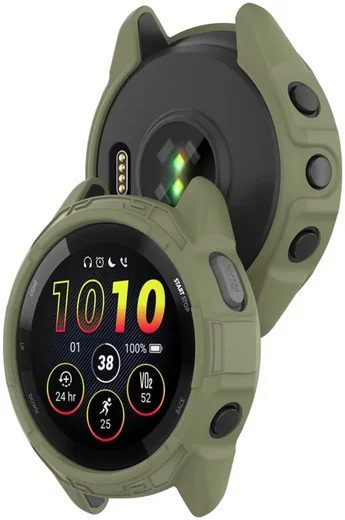 Garmin Forerunner 265 Hoesje - TPU Bumper Case - Groen afbeelding 5